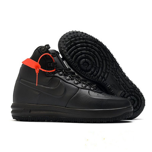 Men's Air Force 1 Black Shoes 047 Men's Air Force 1 Black Shoes 047